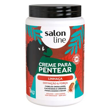 Creme Para Pentear Salon Line Linhaça 1kg