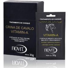 Sachê Tratamento Choque Fiovit Crina De Cavalo 30g