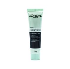 Máscara Facial L'Oréal Argila Pura Detox Iluminadora 40g