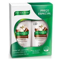 Kit Phytoervas Shampoo + Condicionador Hidratação Intensa 250ml