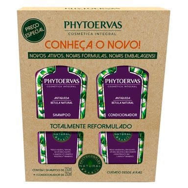 Kit Phytoervas Shampoo + Condicionador Antiqueda 250ml