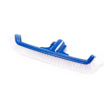 Escova Para Piscina KM Nylon Transparente Curva