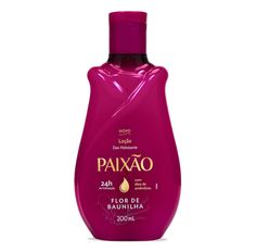 Loção Hidratante Paixão Flor De Baunilha 200ml