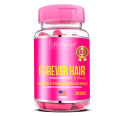 Suplemento Forever Hair Crescimento Capilar Tratamento 30 Cápsulas