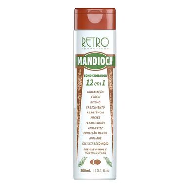Condicionador Retrô Cosméticos Mandioca 12 em 1 300ml