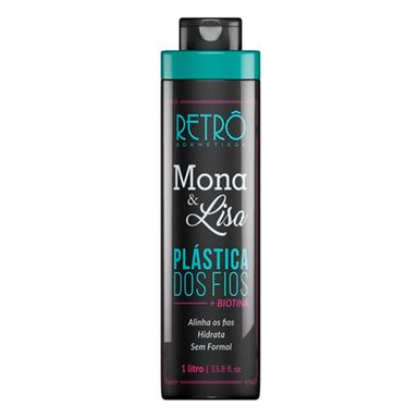 Escova Progressiva Plástica Dos Fios Retrô Cosméticos Mona & Lisa 1L