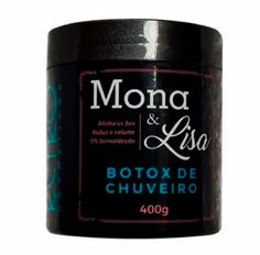 Btx De Chuveiro Máscara Redutora Retrô Cosméticos Mona & Lisa 400g