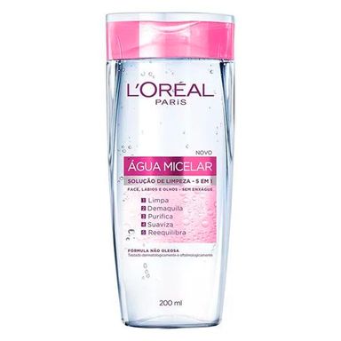Água Micelar L'Oréal Paris 5 Em 1 - Demaquilante 200ml