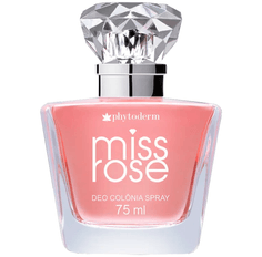 Deo Colônia Phytoderm Feminina Miss Rose 75ml