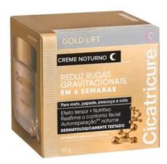 Creme Facial Cicatricure Gold Lift Noturno 50g