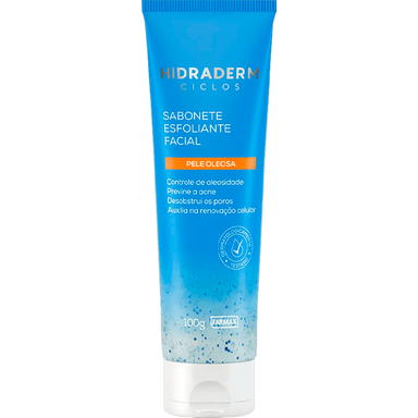 Sabonete Liquido Facial Hidraderm Ciclos Esfoliante 100g