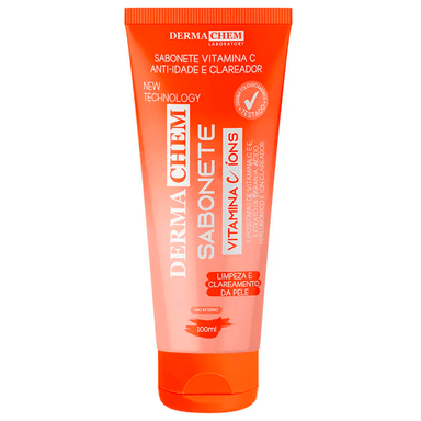 Sabonete Liquido Facial Dermachem Vitamina C 100ml