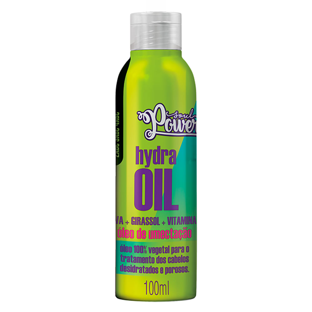 Encontraproduto.com.br - Óleo Capilar Soul Power Hydra Oil Oliva + Girassol + Vitamina E 100ml