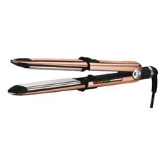 Prancha Super Nano Titanium Baby Liss Pro Optima Rose 240C 127V