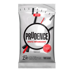 Preservativo Prudence Efeito Retardante Com 3 Unidades