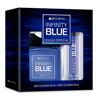 Kit Deo Colônia Infinity Phytoderm 95ml + Deo Colônia 20ml