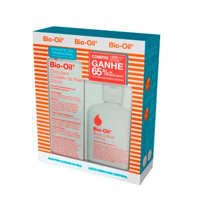 Kit Bio-Oil Óleo Corporal 200ml + Loção Hidratante 175ml