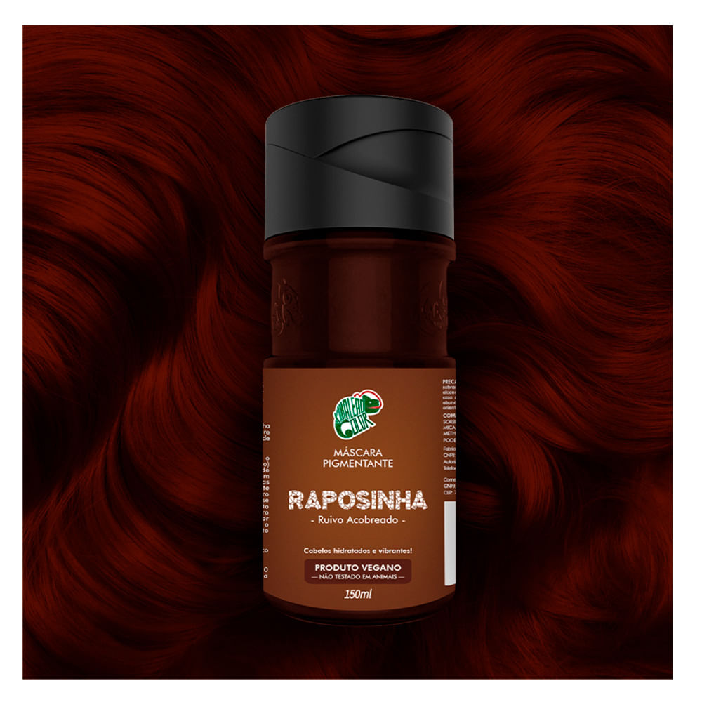 Máscara Pigmentante Kamaleão Color Raposinha 150ml - Lojas Rede