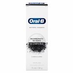 Creme Dental Oral-B 3D White Bicarbonato De Sódio E Carvão 90g