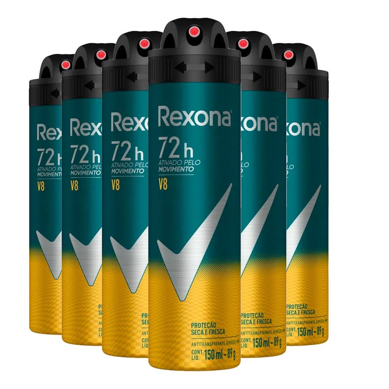774387-1-Kit-Desodorante-Aerosol-Rexona-V8-Amarelo-150ml-6-Unidades