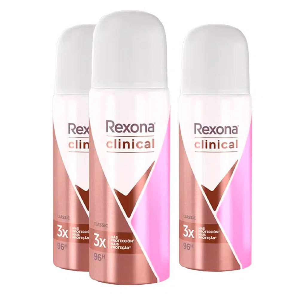 Desodorante Feminino Rexona Clinical Classic 150ml
