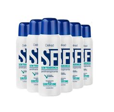 Kit Desodorante Spray SF Sem Fragrância 90ml - 6 Unidades