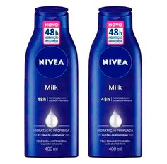 Kit Creme Hidratante Corporal Nívea Body Extra Seca 400ml - 2 Unidades