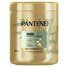 Máscara Capilar De Tratamento Pantene Bambu 600ml