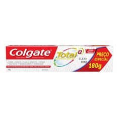 Creme Dental Colgate Total 12 Clean Mint 180g