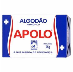 Algodão Hidrófilo Apolo Caixa 25g