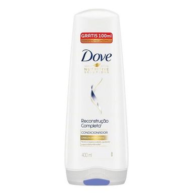 Condicionador Dove Reconstrução Completa Leve 400ml Pague 300ml