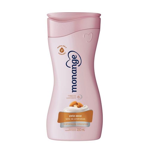 Creme Hidratante Corporal Monange Leite De Amêndoas 200ml