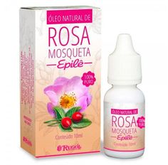 Óleo Natural Puro Rosa Mosqueta Epile 10ml