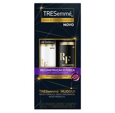 Kit Shampoo 400ml + Condicionador 200ml TRESemmé Reconstrução E Força