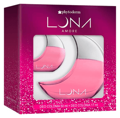Kit Deo Colônia Luna Phytoderm 50ml + Mini 17ml