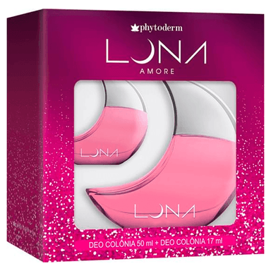 Kit Deo Colônia Luna Phytoderm 50ml + Mini 17ml