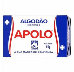 Algodão Apolo Multiuso Caixa 50g