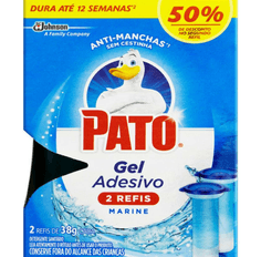 Kit Desodorizador Sanitário Pato Gel Adesivo Marine 2Unidades