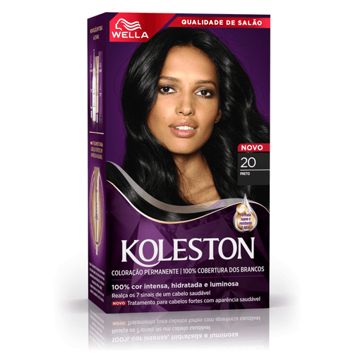 Kit Tintura Koleston Preto 20