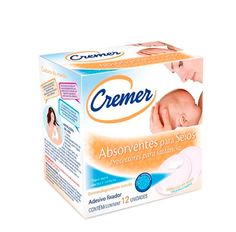 Absorvente Cremer Para Seios Com 12 Unidades