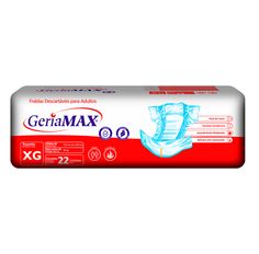 Fralda Descartável Geriátrica Geriamax XG - 22 Unidades