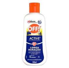 Repelente Loção Off Active 100ml