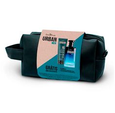 Kit Deo Colônia + Gel Barbear Urban Men Grátis Nécessaire