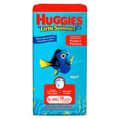 Fralda Descartável Huggies Little Swimmers G/XG 10 Tiras