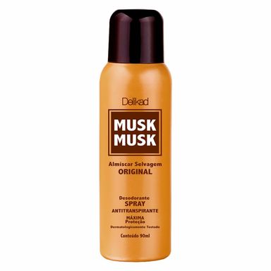 Desodorante Spray Delicad Musk Almiscar 90ml