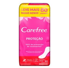 Protetor Diário Carefree Original Econômico Leve 80 Pague 60