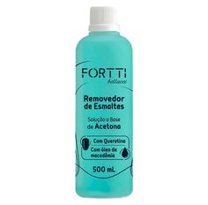 Removedor De Esmalte Fortti A Base De Acetona 500ml