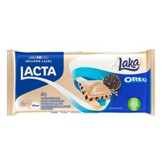 Chocolate Em Barra Lacta Laka Com Oreo 80g