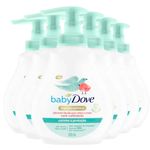 2022100394-1-Kit-Sabonete-Liquido-Baby-Dove-Hidratacao-Sensivel-200ml-6-Unidades
