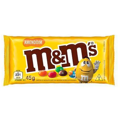 Chocolate M&M's Amendoim 45g